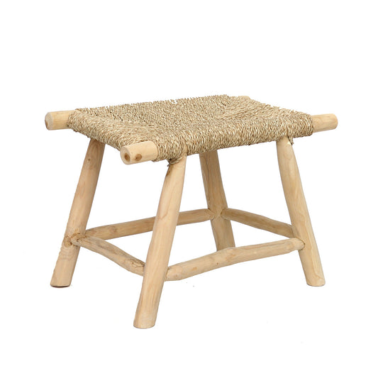 Le tabouret Porto en herbe de mer - naturel - M