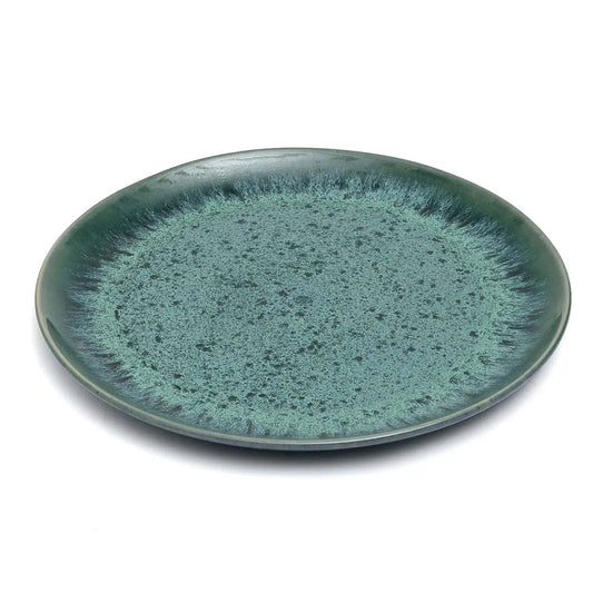 Assiette plate - Turquoise